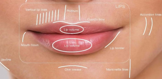 assessment of lips